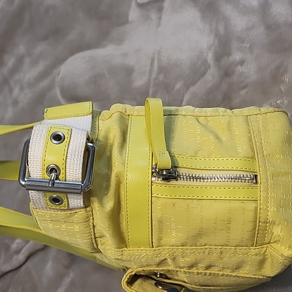 Donna Karan New York Yelow Nylon Small Bag - Picture 3 of 6